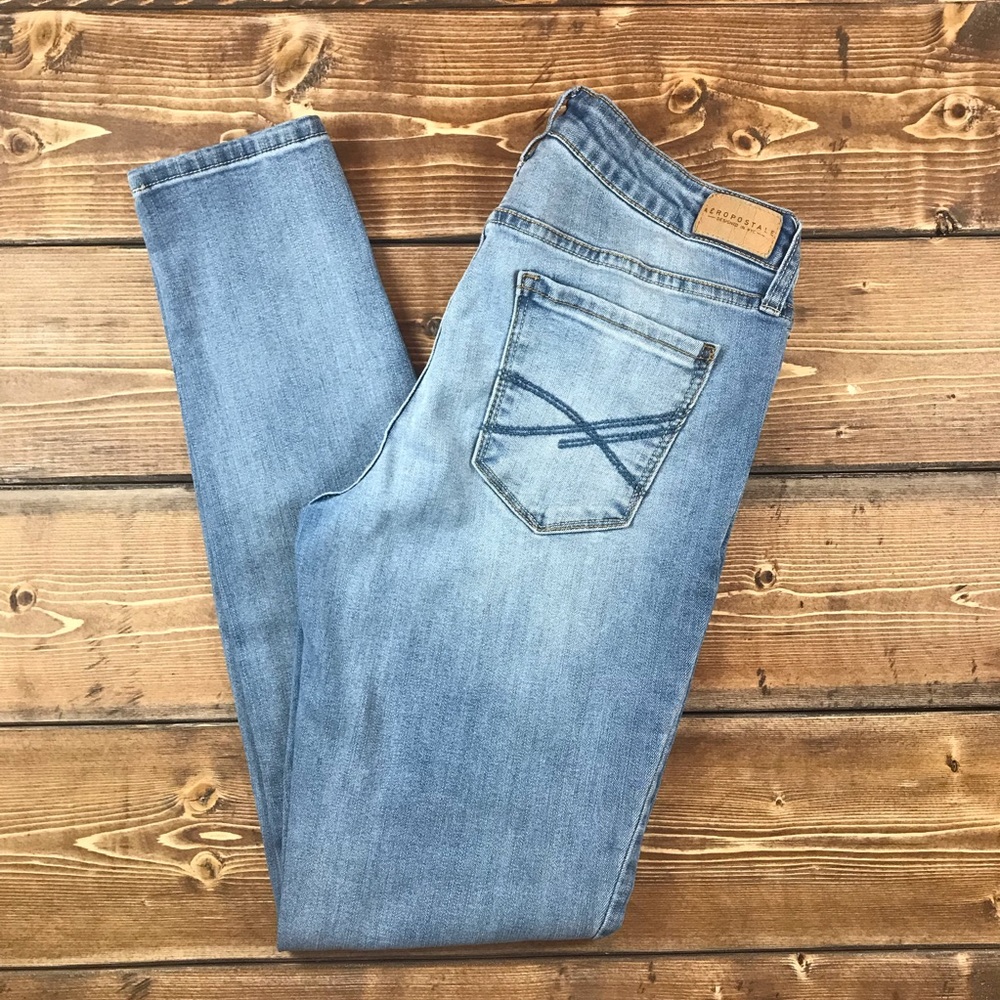 Aeropostle Jeggings Light Blue